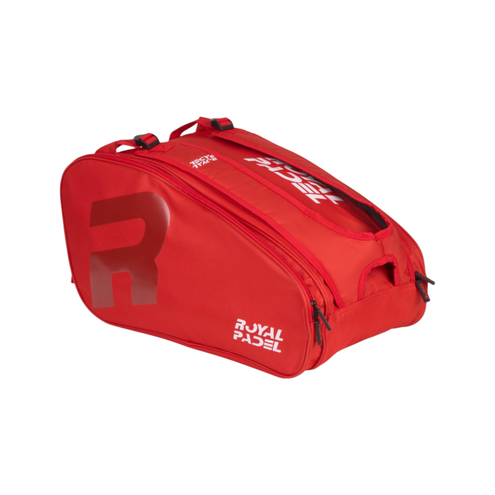 Paletero Royal Padel One rojo, vista frontal