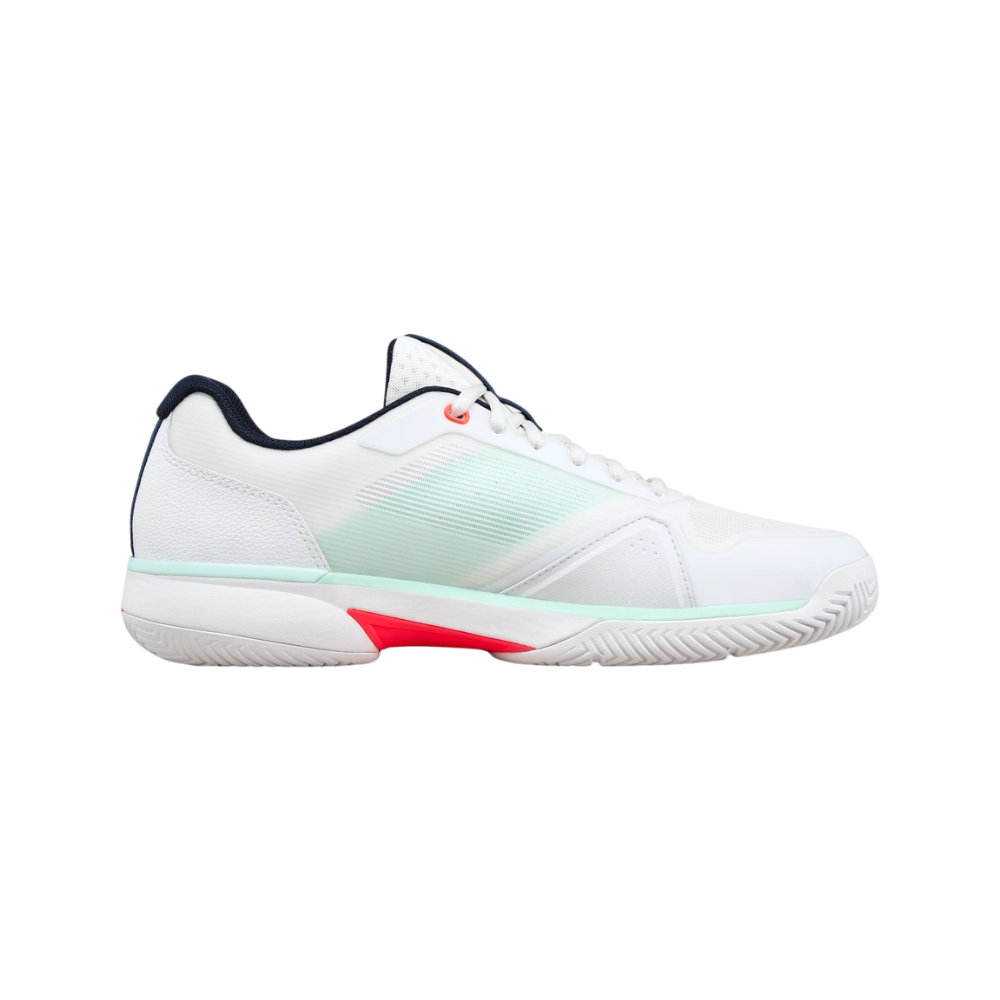 Zapatillas de Pádel Wilson Rush Lite 5 Hombre Blanco/Azul/Naranja — lateral interior