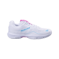 Zapatillas de pádel Babolat Sensa Rise de mujer en blanco/rojo