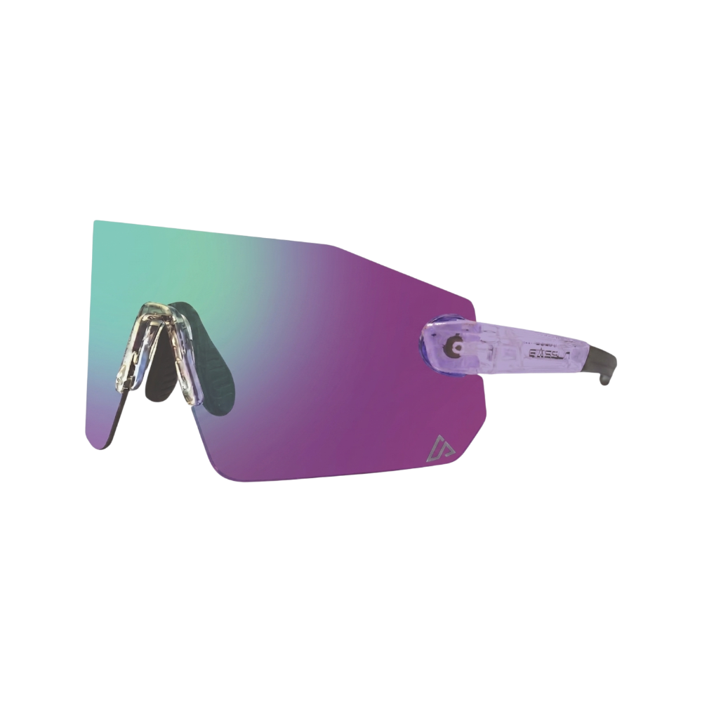 Gafas deportivas Eassun Shadow en transparente/morado
