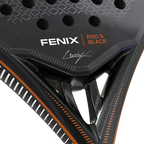 Pala Siux Fenix Pro 5 Black — detalle del corazón
