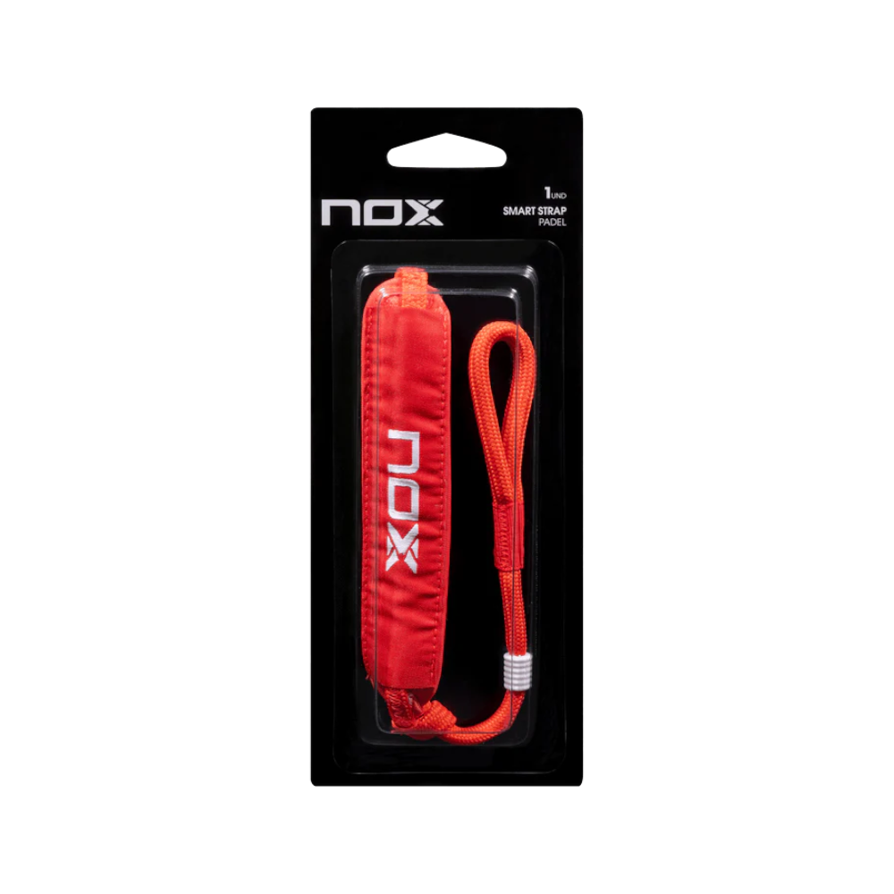 Cordón Nox Smartstrap Luxury rojo y blanco