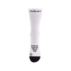 Calcetines Floky S-Mash 3D blancos talla XS-S vista frontal