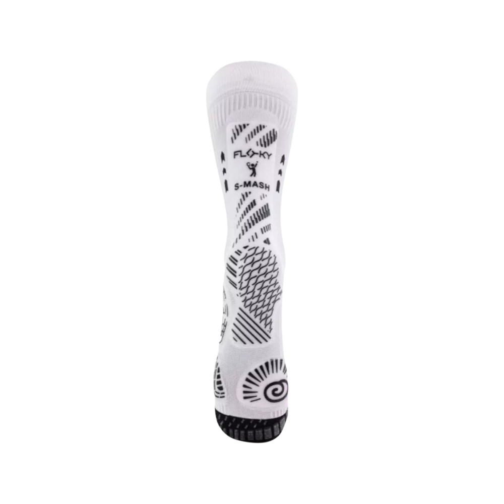 Calcetines Floky S-Mash 3D blancos talla M-L vista trasera