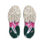 Zapatillas de pádel Asics Sonicsmash FF de mujer en blanco/verde, detalle de la suela