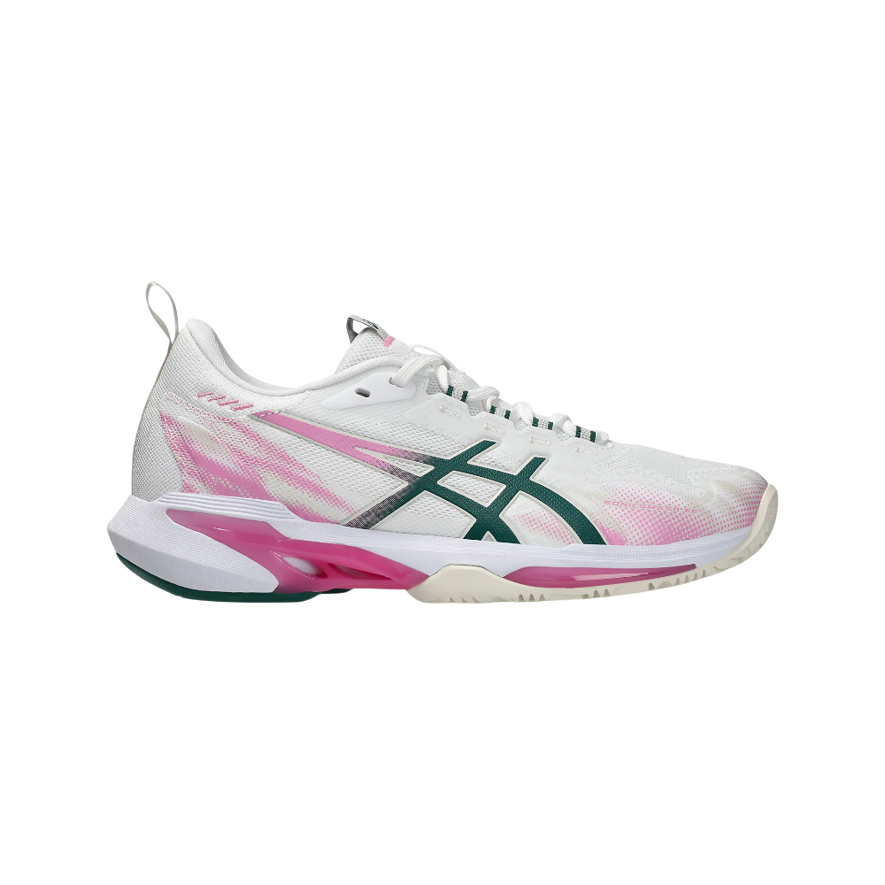 Zapatillas de pádel Asics Sonicsmash FF de mujer en blanco/verde