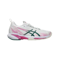 Zapatillas de pádel Asics Sonicsmash FF de mujer en blanco/verde