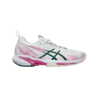 Zapatillas de pádel Asics Sonicsmash FF de mujer en blanco/verde