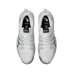 Zapatillas de pádel Asics Sonicsmash FF de hombre en blanco/gris, vista superior
