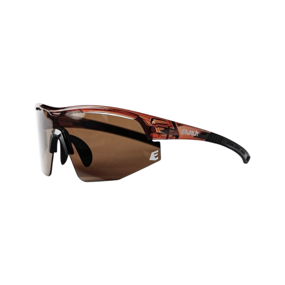 Gafas deportivas Eassun Sprint en marrón transparente