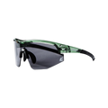 Gafas deportivas Eassun Sprint en verde transparente/humo