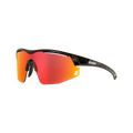 Gafas deportivas Eassun Sprint en negro brillo/rojo revo
