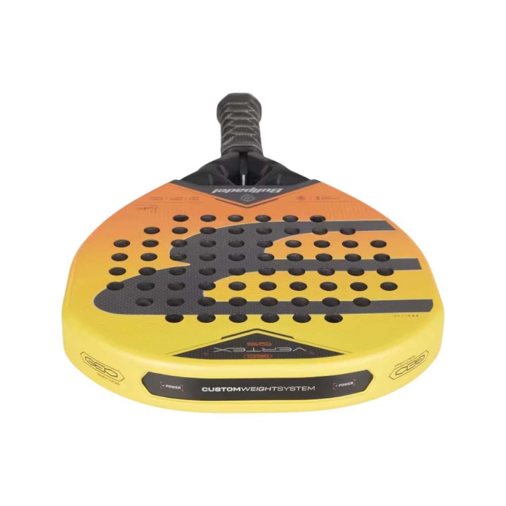 Pala Bullpadel Vertex 05 Geo 2027 — detalle del marco