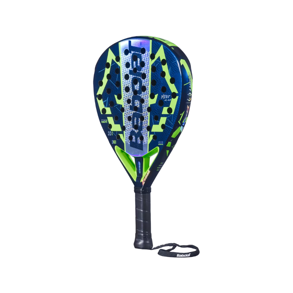 Pala Babolat Viper Juan Lebrón 3.0 FW — vista inclinada