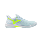 Zapatillas de Pádel Mizuno Wave Exceed Tour 7 Clay Mujer Azul/Amarillo — vista trasera