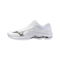 Zapatillas Mizuno Wave Lightning Pro Hombre Blanco/Negro — vista lateral