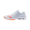Zapatillas Mizuno Wave Lightning Pro Mujer Azul/Naranja — vista lateral
