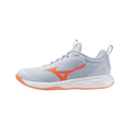 Zapatillas Mizuno Wave Luminous Pro Mujer Azul/Naranja — vista lateral