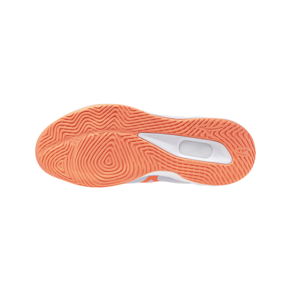 Zapatillas Mizuno Wave Luminous Pro Mujer Azul/Naranja — suela