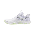 Zapatillas Mizuno Wave Momentum Elite Mujer Blanco/Verde — vista lateral