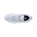 Zapatillas Mizuno Wave Momentum Pro Mujer Azul/Naranja — vista superior