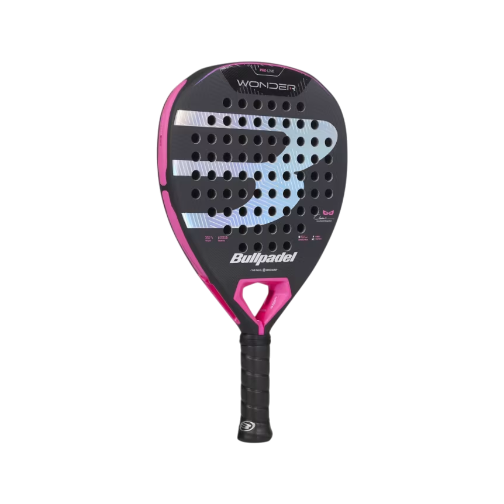 Pala Bullpadel Wonder 2027 Claudia Fernández — cara trasera