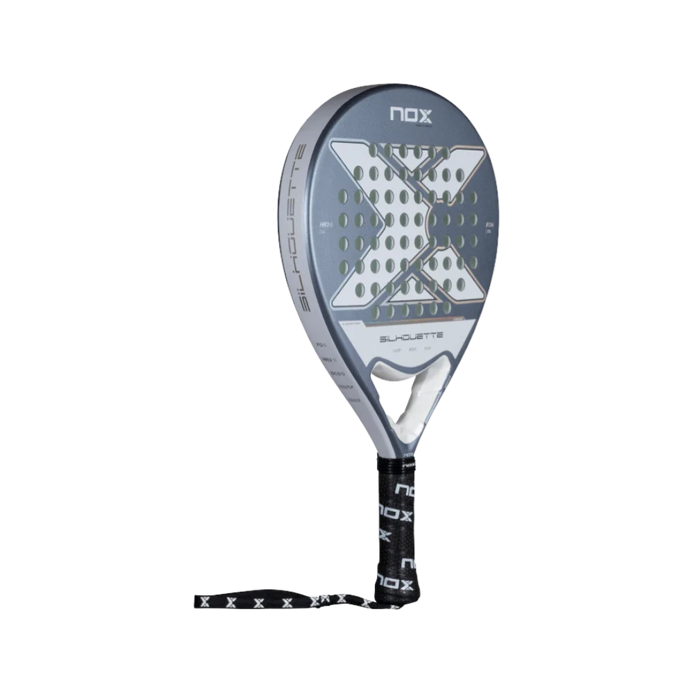 Pala de pádel Nox X-ONE Silhouette, vista inclinada