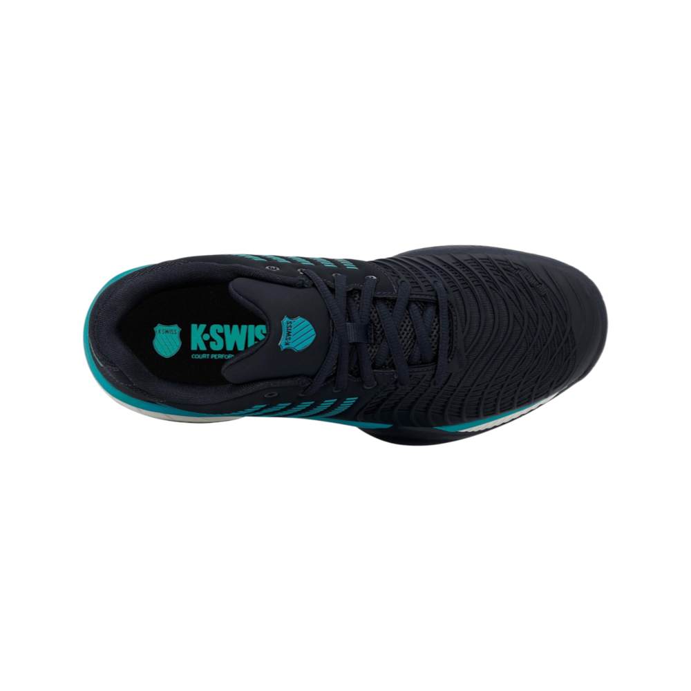 Zapatillas de pádel K-Swiss Express Light 3 Clay de hombre en azul, vista superior