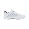 Zapatillas de Pádel K-Swiss Hypercourt Express 3 Clay Hombre Blanco/Azul Marino — lateral exterior