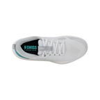 Zapatillas de pádel K-Swiss K-Speed Team Clay de mujer en blanco, vista superior