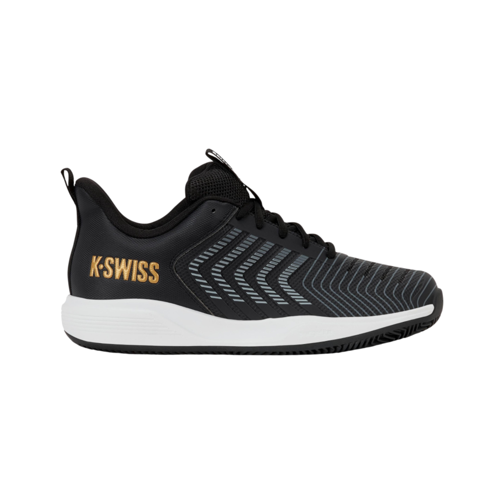 Zapatillas de pádel K-Swiss Ultrashot Light Clay de hombre en negro