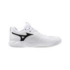 Zapatillas de pádel PadelHouse Mizuno Wave Momentum Pro para hombre en color blanco con detalles en gris y negro