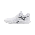 Zapatillas de pádel PadelHouse Mizuno Wave Momentum Pro para hombre en color blanco con detalles en gris