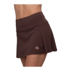 Falda de Pádel BB Sport Texas Mujer Chocolate