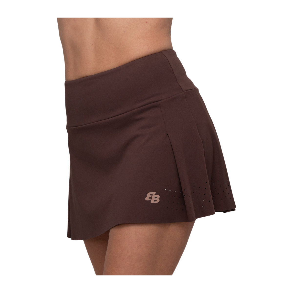 Falda de Pádel BB Sport Texas Mujer Chocolate