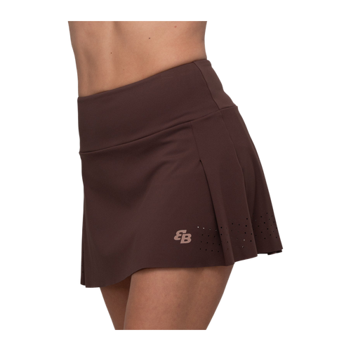 Falda de Pádel BB Sport Texas Mujer Chocolate