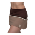 Falda de Pádel BB Sport Colorado Mujer Chocolate/Café