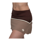 Falda de Pádel BB Sport Colorado Mujer Chocolate/Café