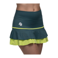 Falda de Pádel BB Sport Dallas Mujer Verde Petróleo
