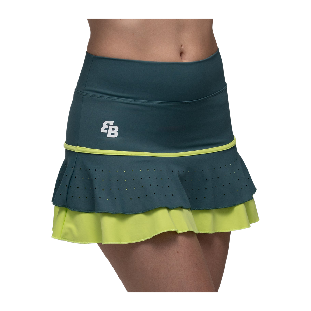Falda de Pádel BB Sport Dallas Mujer Verde Petróleo