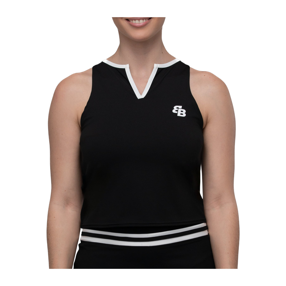 Top de Pádel BB Sport Rhea Mujer Negro