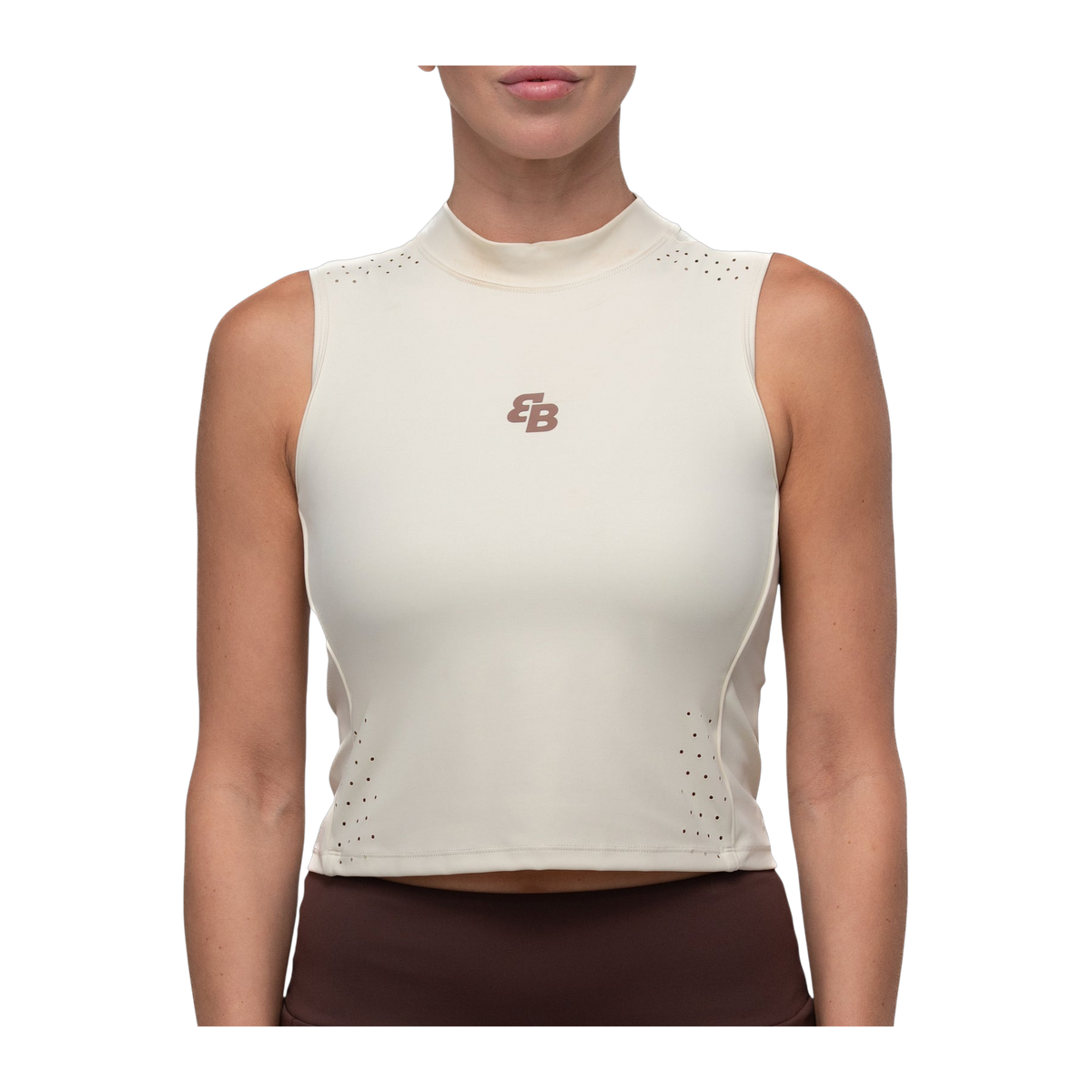 Top de Pádel BB Sport Texas Mujer Beige