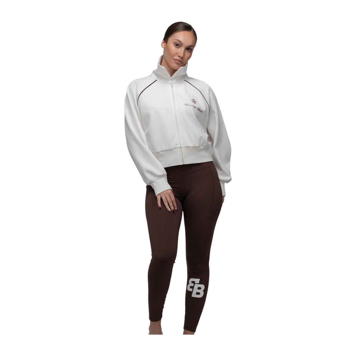 Chaqueta de Pádel BB Sport Boston Mujer Blanco Roto