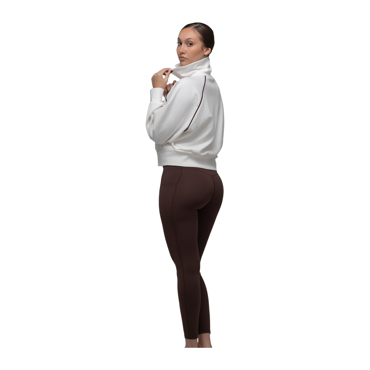 Chaqueta de Pádel BB Sport Boston Mujer Blanco Roto (2)