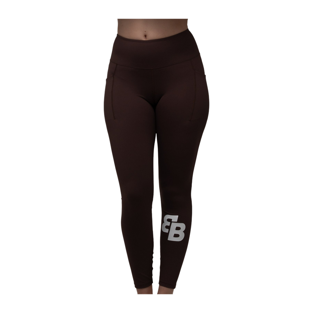 Mallas de Pádel BB Sport Leeds Mujer Chocolate