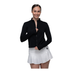 Chaqueta de Pádel BB Sport Nuit Sin Costuras Mujer Negro