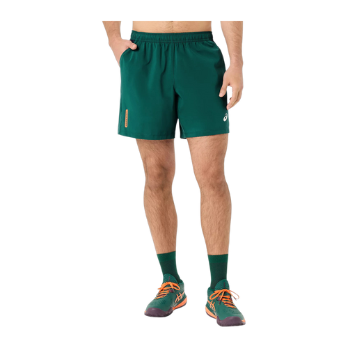 Pantalón corto de Pádel Asics Court 7 Pulgadas Hombre Verde Jade