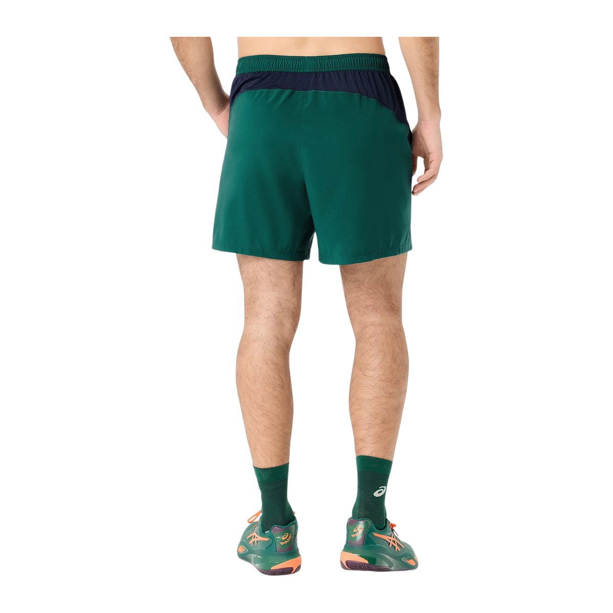 Pantalón corto de Pádel Asics Court 7 Pulgadas Hombre Verde Jade (2)