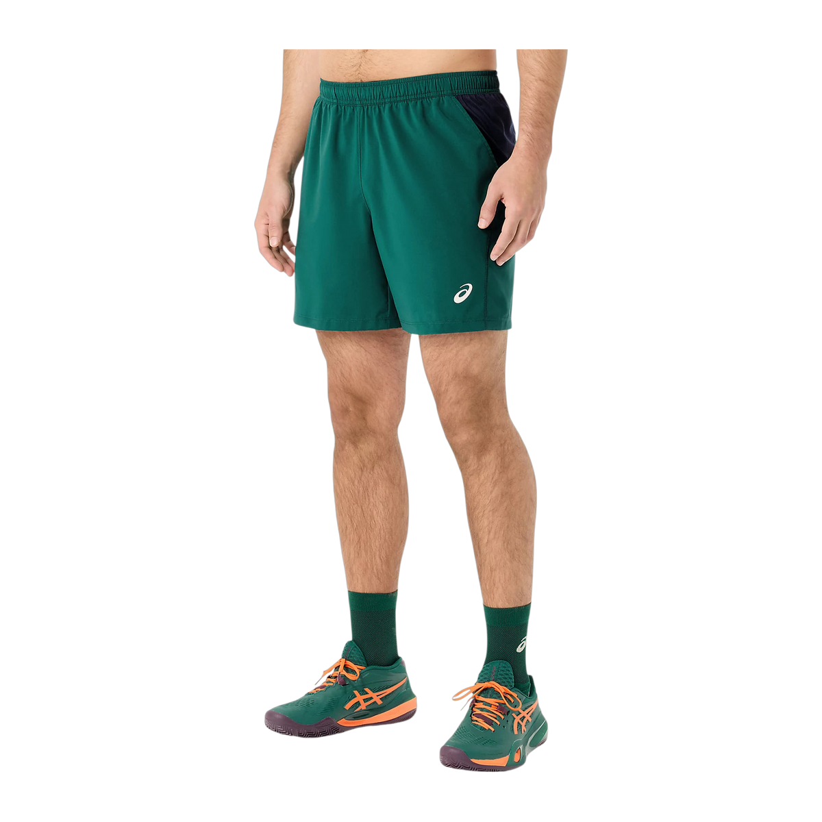 Pantalón corto de Pádel Asics Court 7 Pulgadas Hombre Verde Jade (3)