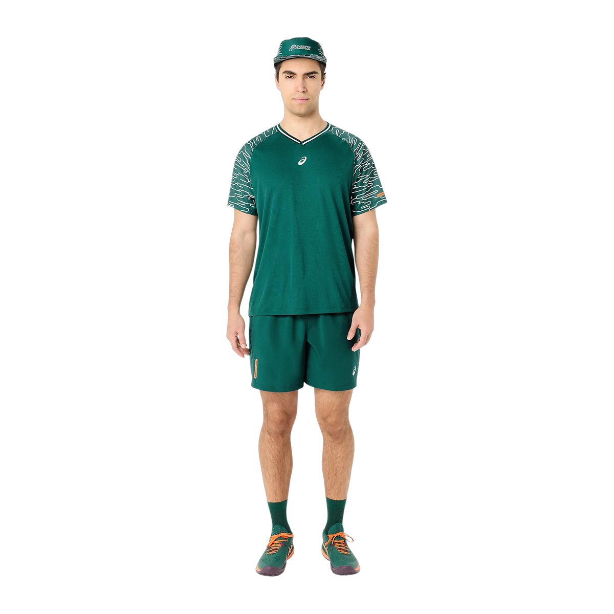 Pantalón corto de Pádel Asics Court 7 Pulgadas Hombre Verde Jade (4)